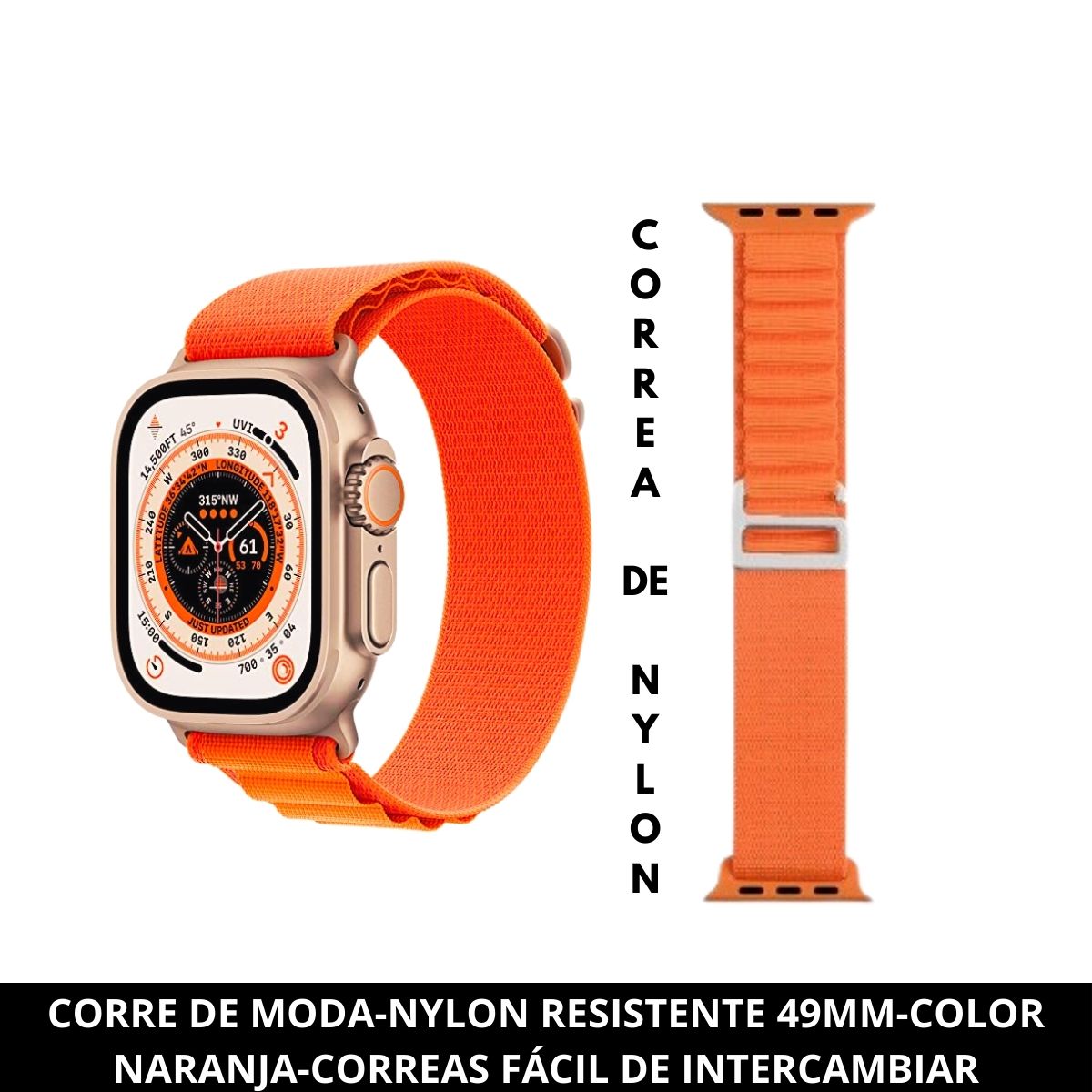 PROMOCION SMARTWATCH / AUDÍFONOS INALÁMBRICOS  / CORREA DE NYLON