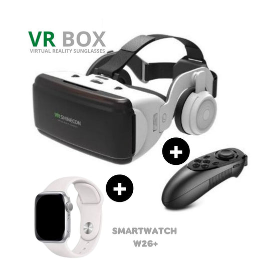 VR Box 3D Original Con Auriculares