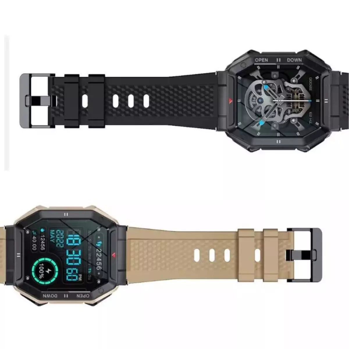 Smartwatch Tipo Militar Bluetooth IP68