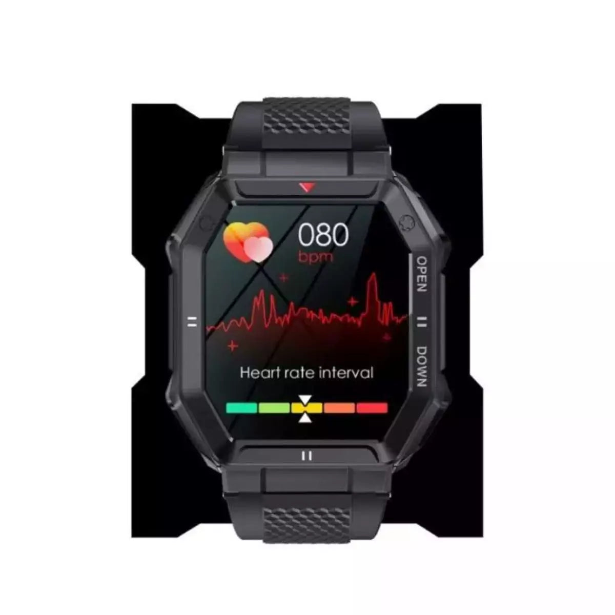 Smartwatch Tipo Militar Bluetooth IP68