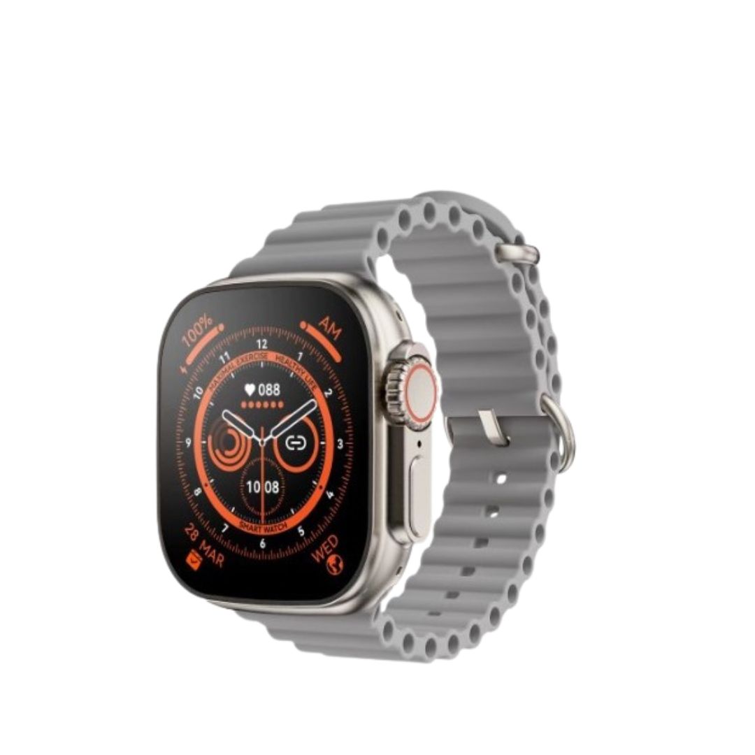 Smartwatch S8 Ultra 2 Piezas (Orange & Grey)