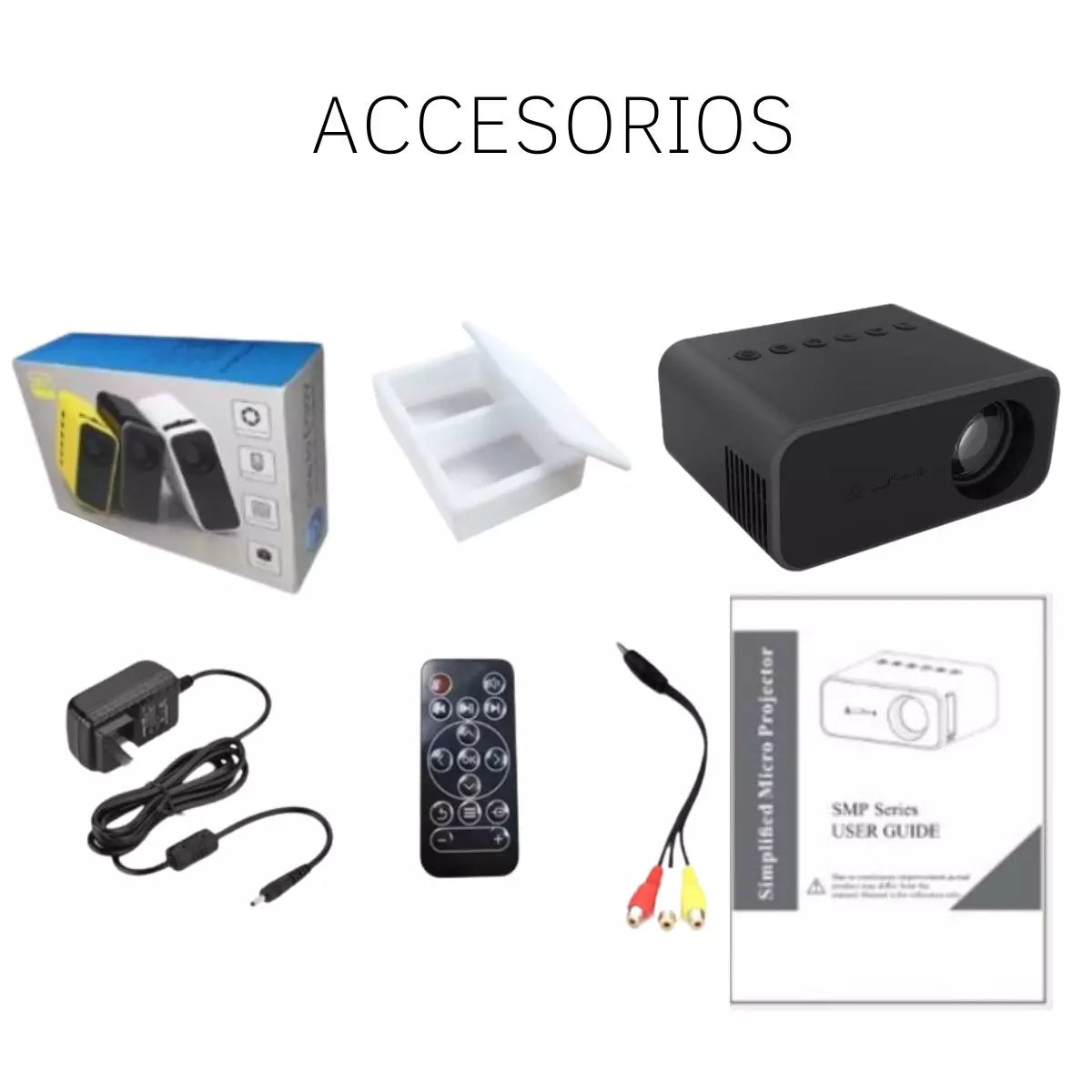 Mini Proyector Portátil Full HD